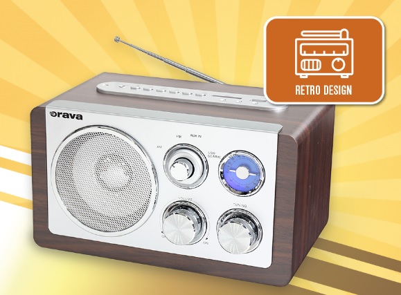 Retro radiopřijímač Orava RR-29 6